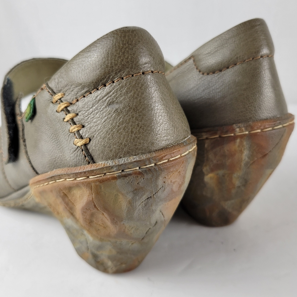 El Naturalista Leather Maryjane Platform Shoes - Picture 4 of 9